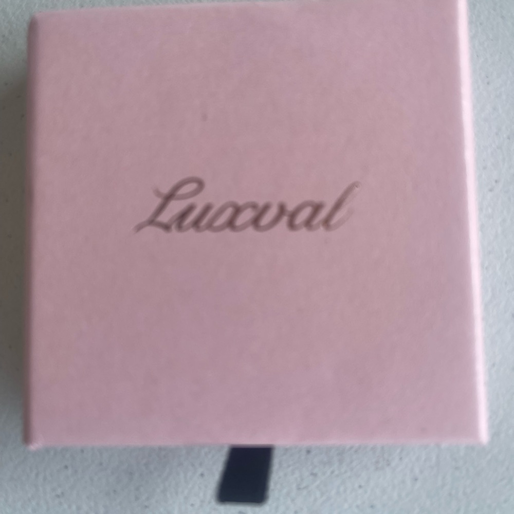 Luxval 14K Gold Plated 18” Layered Initial Y Paperclip Necklace Gift Boxed New - Picture 3 of 10